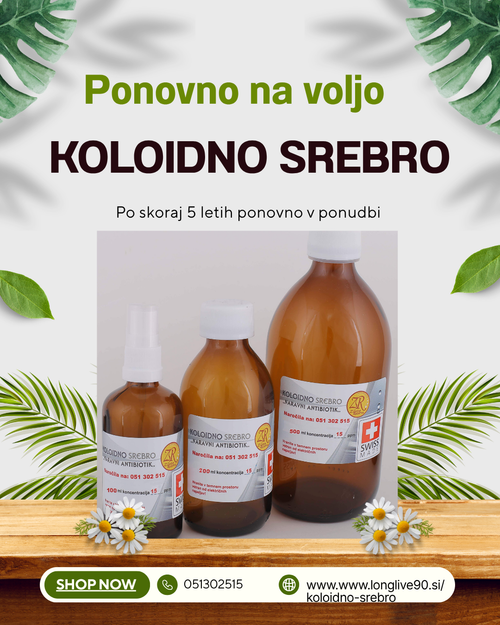 Koloidno srebro 100 ml